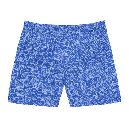 Men's Ocean Current Swim Shorts – Azure Blue